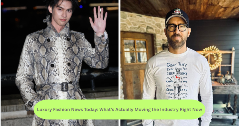 Luxury Fashion News Today