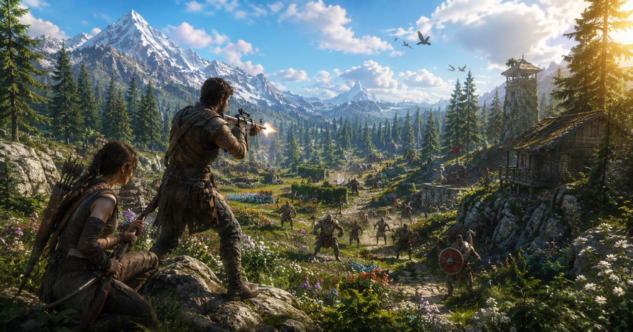 Open World Survival Games