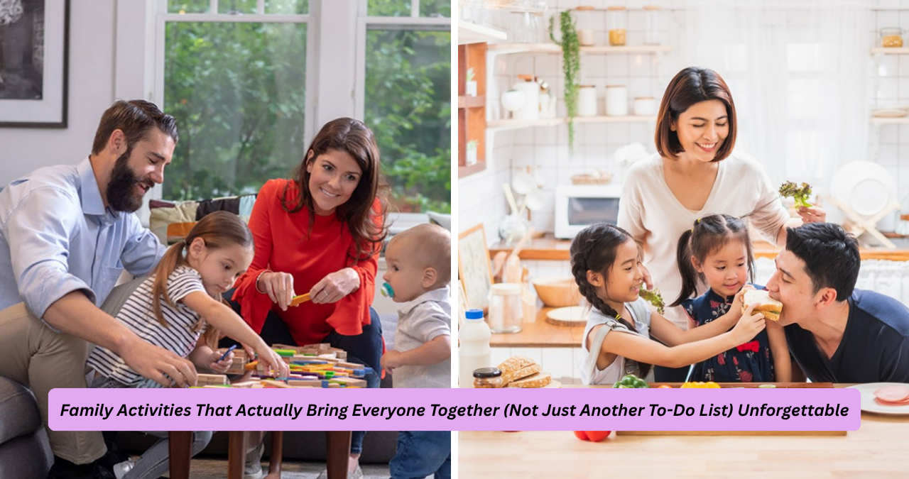 Fun Hobbies Family Activities