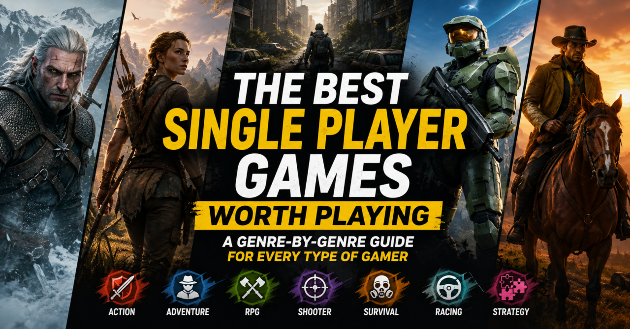 Best Single Player Games