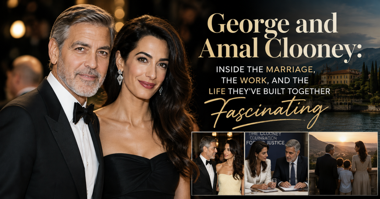 George and Amal Clooney George and Amal Clooney