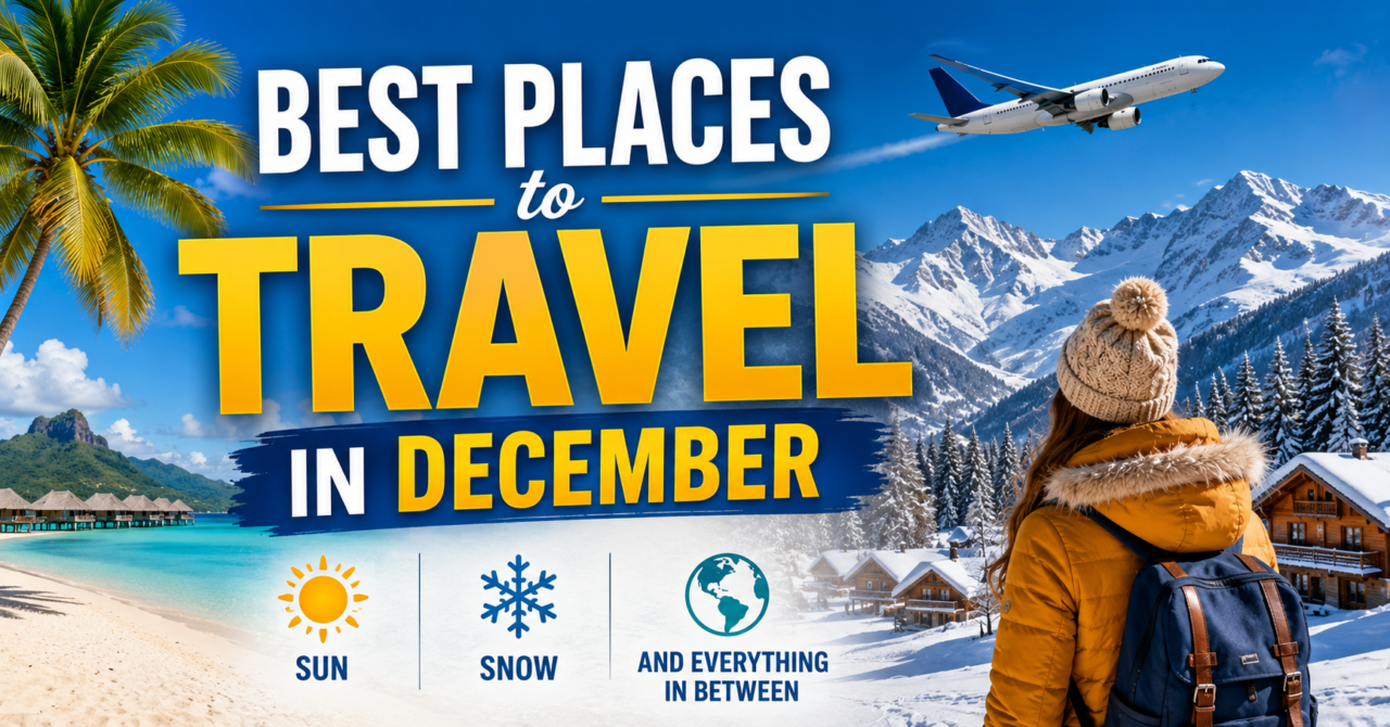 Best Places to Travel in December Best Places to Travel in December