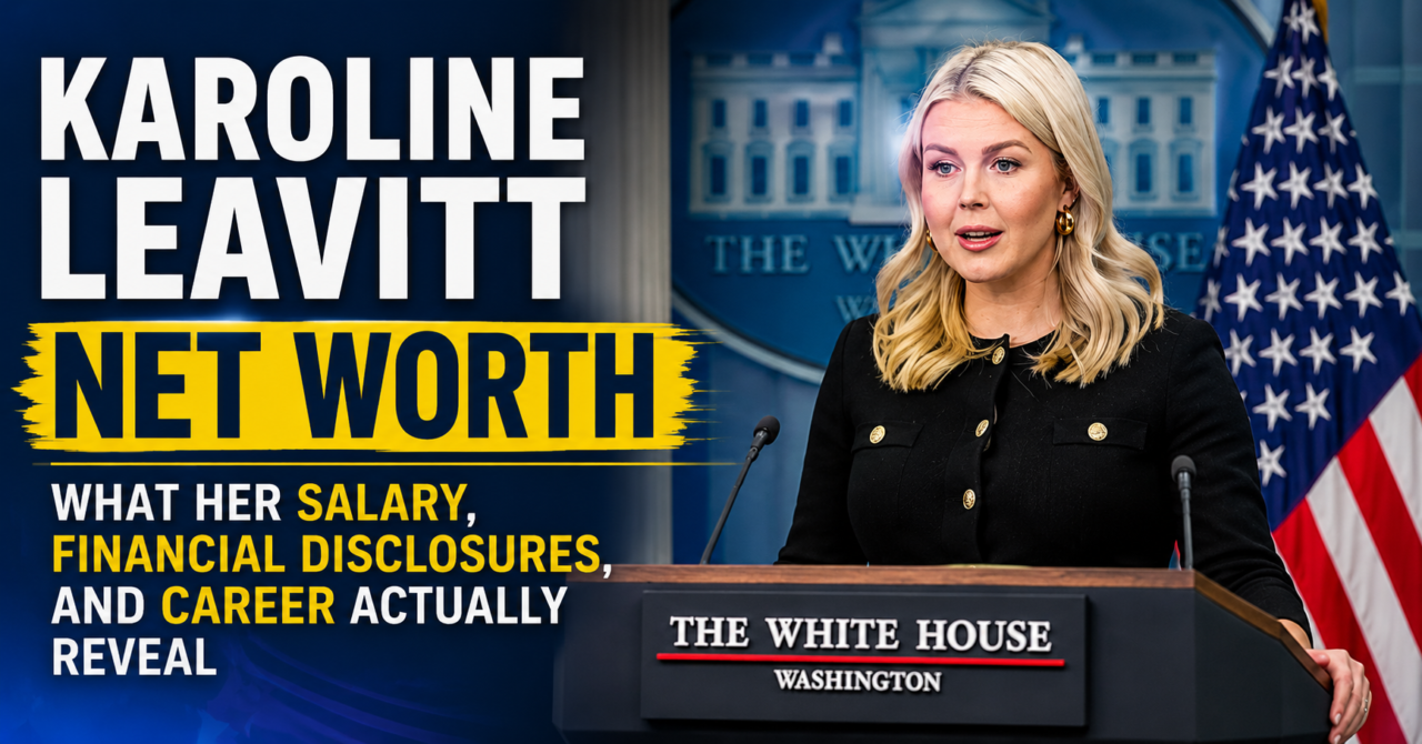 Karoline Leavitt Net Worth Karoline Leavitt Net Worth