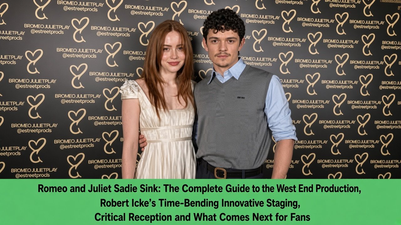 Emily in Paris Cast 2026 Romeo and Juliet Sadie Sink